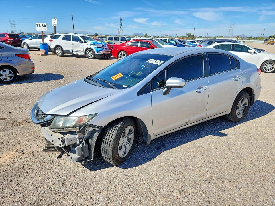 Продаж на аукціоні авто 2014 Honda Civic, vin: 19XFB2F54EE237317, номер лоту: 69943456