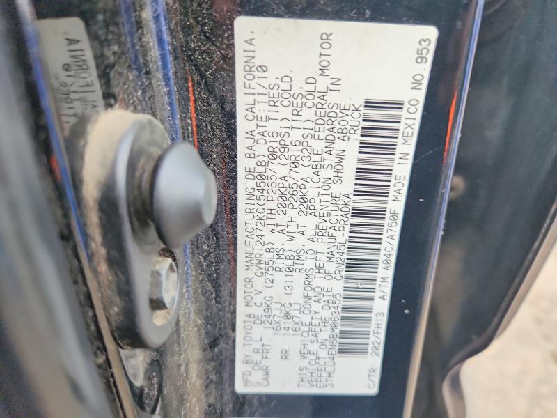 2011 Toyota Tacoma მანქანა იყიდება აუქციონზე, vin: 3TMLU4EN6BM063455, აუქციონის ნომერი: 70046766