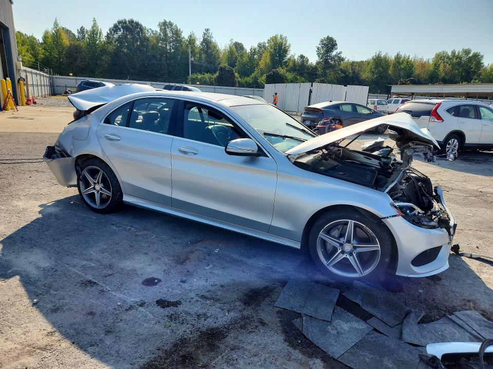 Auction sale of the 2015 Mercedes-benz C, vin: 55SWF4KB4FU022204, lot number: 67453436