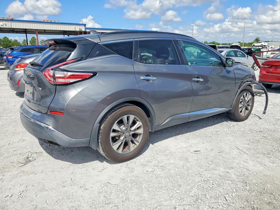2017 Nissan Murano მანქანა იყიდება აუქციონზე, vin: 5N1AZ2MG6HN123860, აუქციონის ნომერი: 69369016