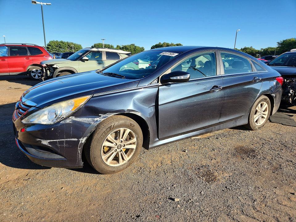 2014 Hyundai Sonata მანქანა იყიდება აუქციონზე, vin: 5NPEB4AC6EH889445, აუქციონის ნომერი: 68137606