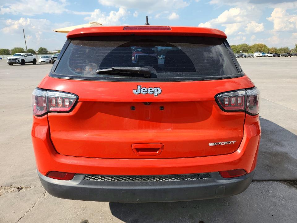2018 Jeep Compass მანქანა იყიდება აუქციონზე, vin: 3C4NJCAB1JT271626, აუქციონის ნომერი: 67651476