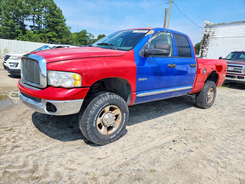 67204856 :رقم المزاد ، 3D7KU28DX4G191532 vin ، 2004 Dodge Ram 2500 مزاد بيع