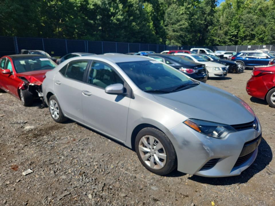 2016 Toyota Corolla მანქანა იყიდება აუქციონზე, vin: 2T1BURHEXGC588684, აუქციონის ნომერი: 68254746