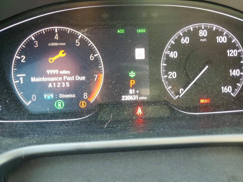 2018 Honda Accord მანქანა იყიდება აუქციონზე, vin: 1HGCV2F98JA027637, აუქციონის ნომერი: 67537076