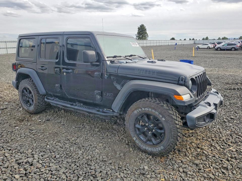 2021 Jeep Wrangler Unlimited მანქანა იყიდება აუქციონზე, vin: 1C4HJXDNXMW617116, აუქციონის ნომერი: 67891526