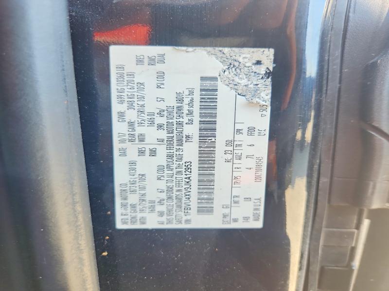 Aukcja sprzedaży 2018 Ford Transit, vin: 1FBVU4XV9JKA12953, numer aukcji: 70274606