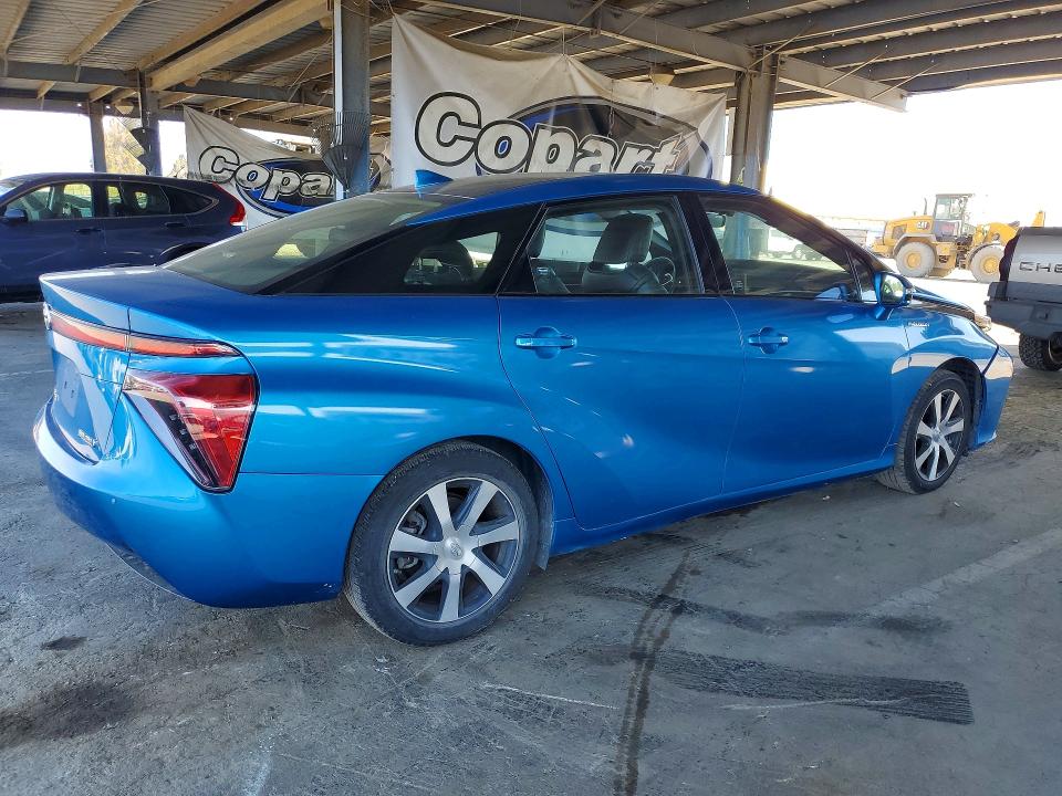 2018 Toyota Mirai მანქანა იყიდება აუქციონზე, vin: JTDBVRBD2JA003976, აუქციონის ნომერი: 68306996