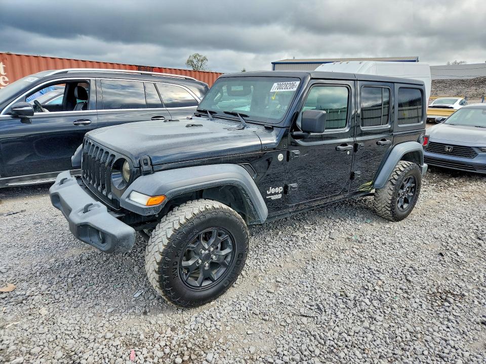 Продажа на аукционе авто 2020 Jeep Wrangler Unlimited, vin: 1C4HJXDN5LW257560, номер лота: 70028206