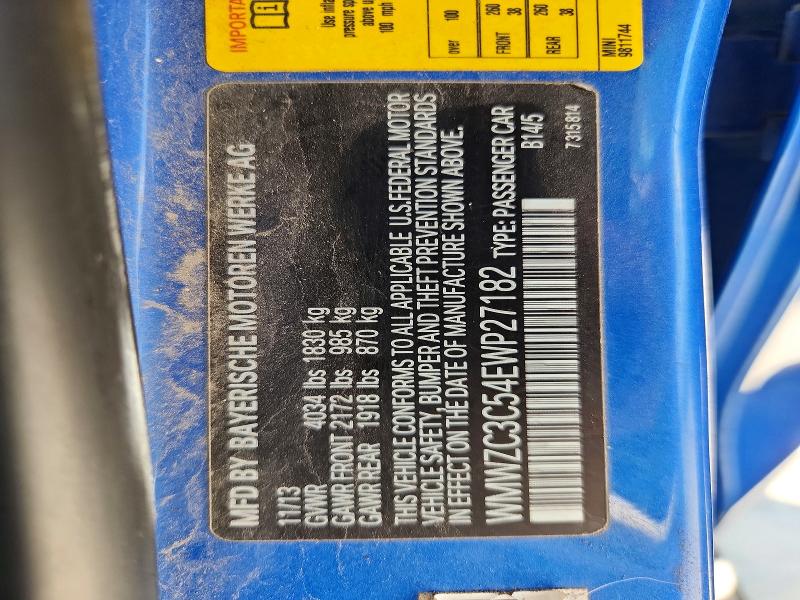Aukcja sprzedaży 2014 Mini Cooper, vin: WMWZC3C54EWP27182, numer aukcji: 70007716