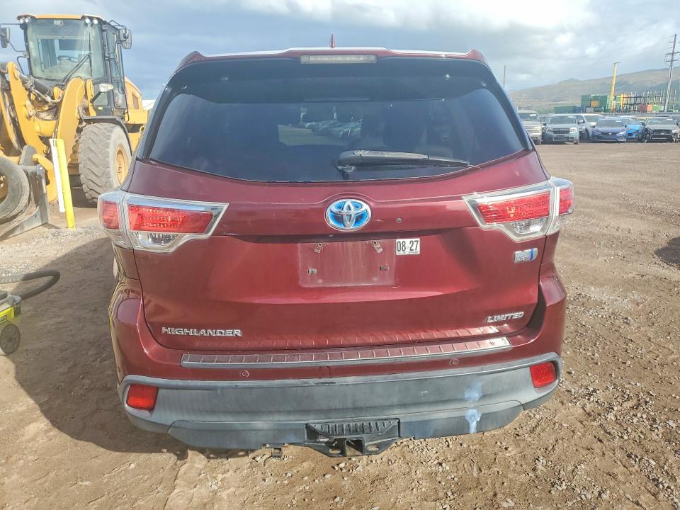 Aukcja sprzedaży 2015 Toyota Highlander Hybrid, vin: 5TDDCRFH2FS007337, numer aukcji: 70186866