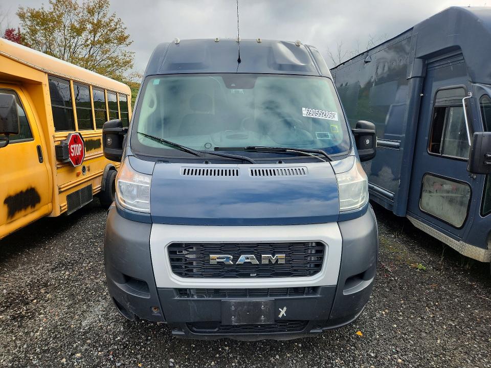 Продаж на аукціоні авто 2021 Ram Promaster 3500, vin: 3C6MRVJG5ME535054, номер лоту: 69055226