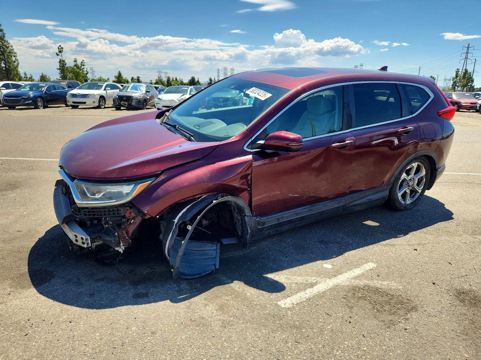 2017 Honda Cr-v მანქანა იყიდება აუქციონზე, vin: 2HKRW1H51HH511825, აუქციონის ნომერი: 68324226