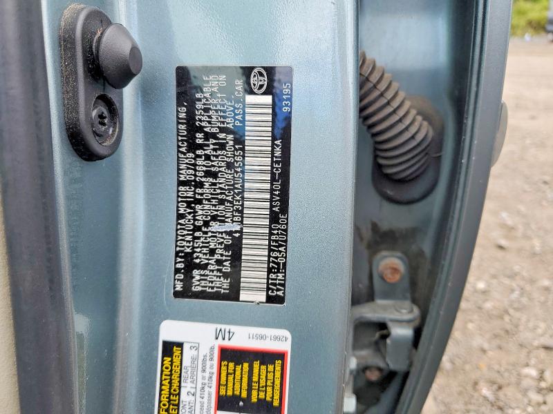 Продаж на аукціоні авто 2010 Toyota Camry, vin: 4T1BF3EK1AU545651, номер лоту: 68937256