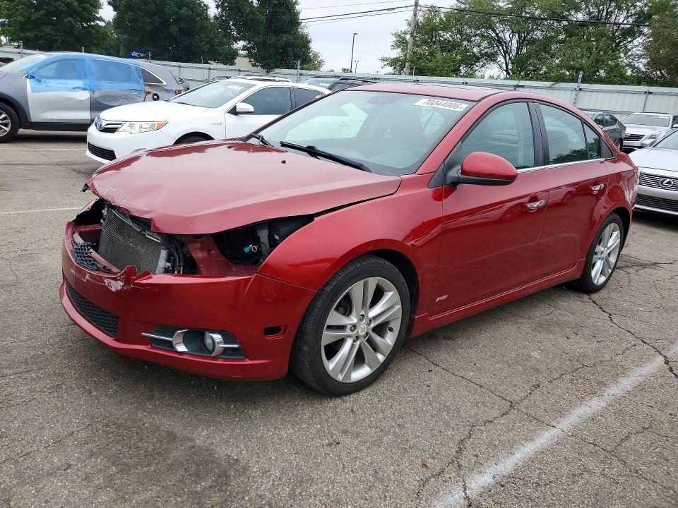 70044006 :رقم المزاد ، 1G1PG5SB9E7230374 vin ، 2014 Chevrolet Cruze مزاد بيع