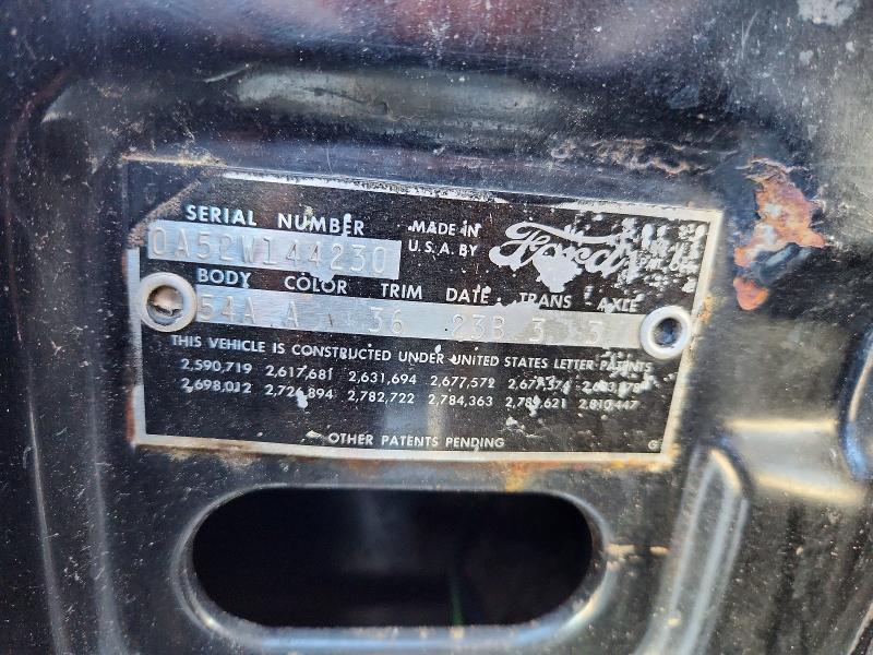 Продаж на аукціоні авто 1960 Ford Galaxie Skyliner, vin: 0A52W144230, номер лоту: 68295716