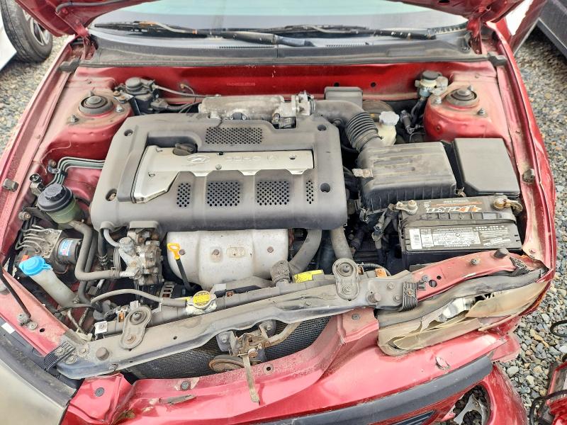 2002 Hyundai Elantra მანქანა იყიდება აუქციონზე, vin: KMHDN55D22U052166, აუქციონის ნომერი: 66936996