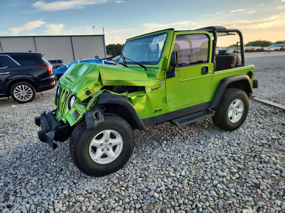 68715336 :رقم المزاد ، 1J4FA49S75P329256 vin ، 2005 Jeep Wrangler / Tj مزاد بيع