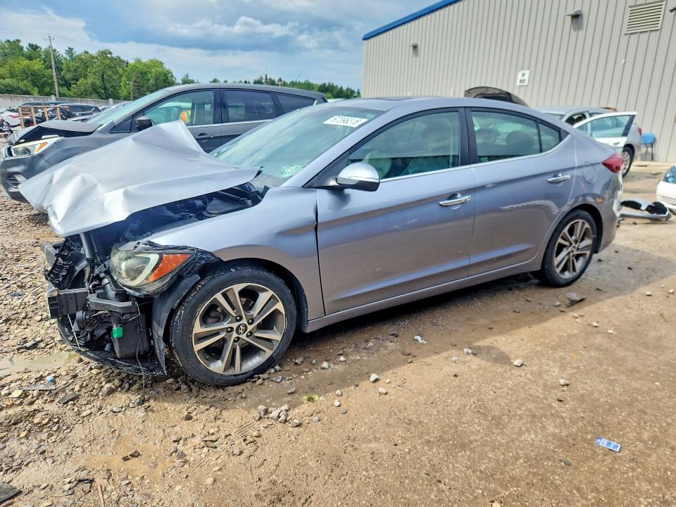 2017 Hyundai Elantra მანქანა იყიდება აუქციონზე, vin: 5NPD84LF3HH003801, აუქციონის ნომერი: 67398316
