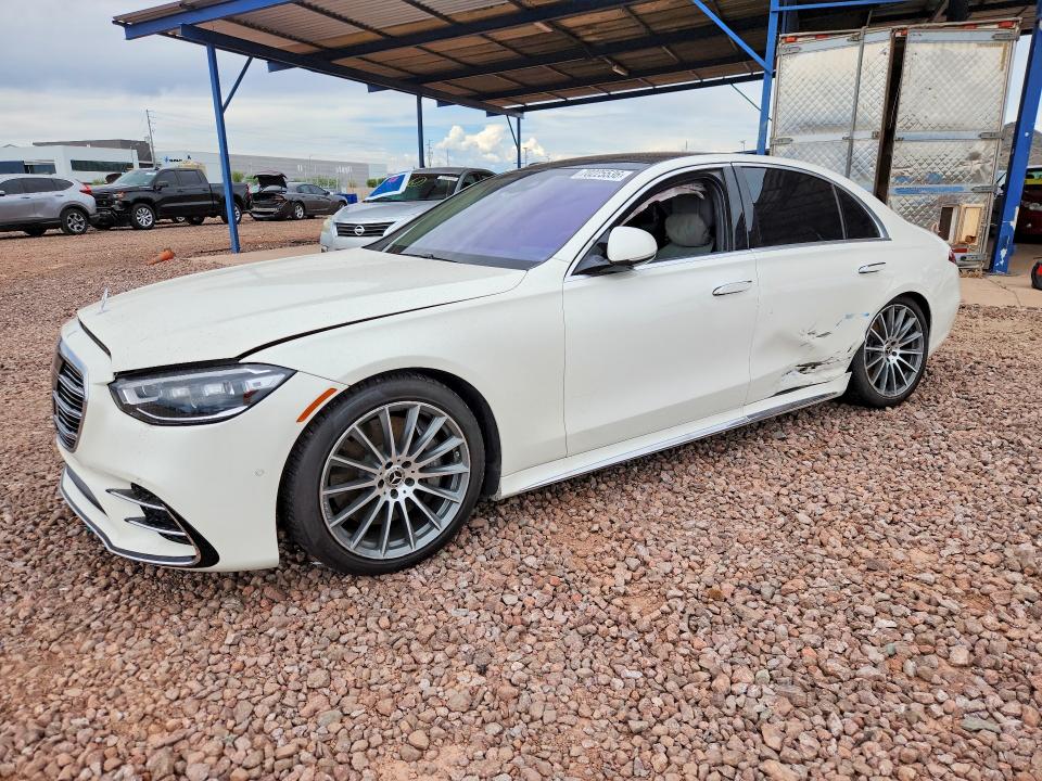 2021 Mercedes-benz S მანქანა იყიდება აუქციონზე, vin: W1K6G7GBXMA027945, აუქციონის ნომერი: 70225536