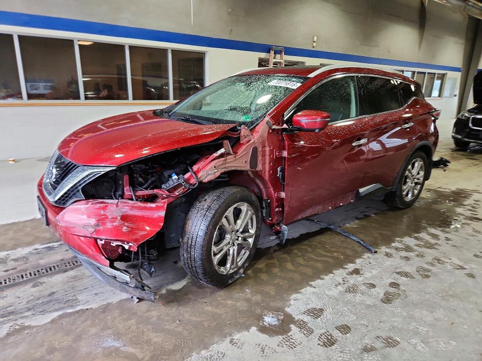 Auction sale of the 2018 Nissan Murano, vin: 5N1AZ2MH3JN181133, lot number: 70075916