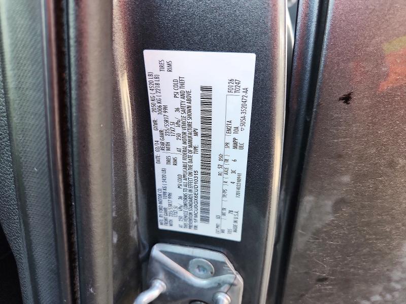 Продажа на аукционе авто 2014 Ford Escape, vin: 1FMCU0GX6EUD10315, номер лота: 69404626