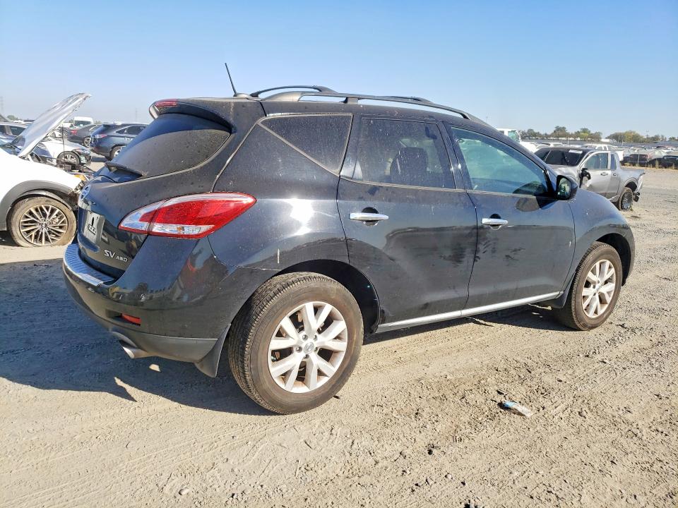 2011 Nissan Murano მანქანა იყიდება აუქციონზე, vin: JN8AZ1MWXBW186889, აუქციონის ნომერი: 70697836