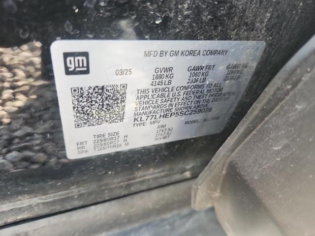 Aukcja sprzedaży 2025 Chevrolet Trax, vin: KL77LHEP5SC259026, numer aukcji: 67025286