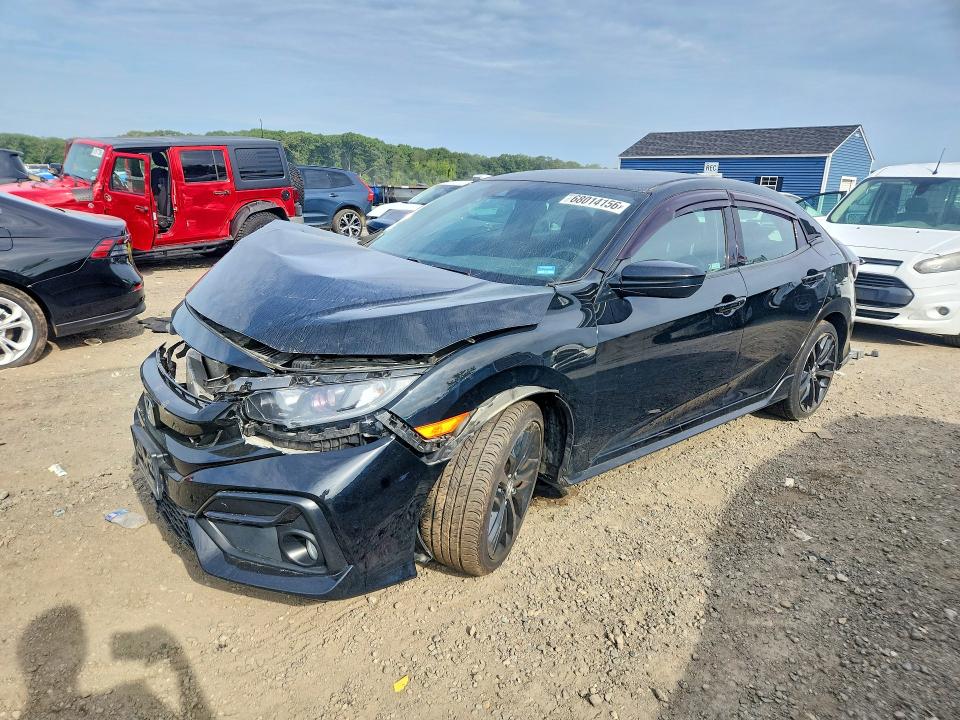 Auction sale of the 2021 Honda Civic, vin: SHHFK7H4XMU422111, lot number: 68014156
