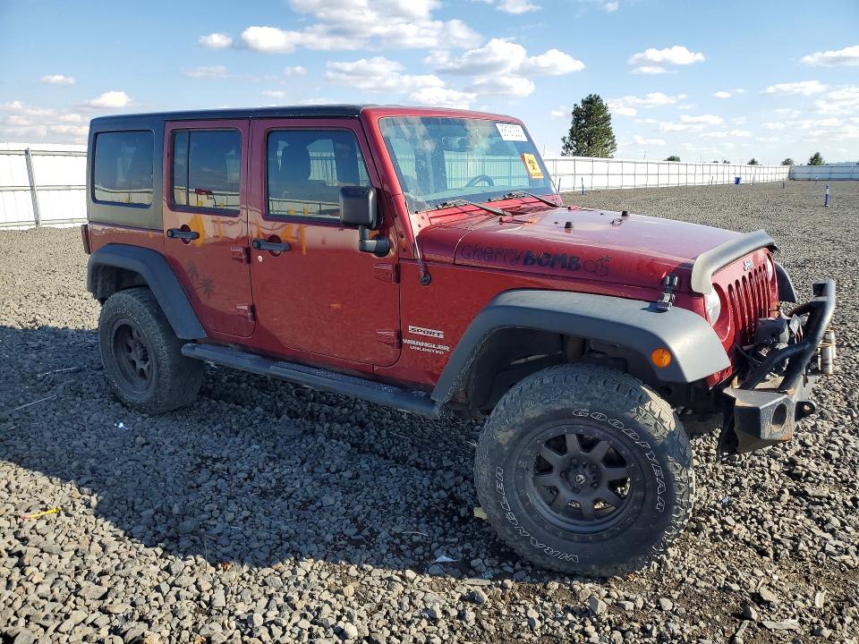 68191236 :رقم المزاد ، 1C4BJWDG0DL522499 vin ، 2013 Jeep Wrangler Unlimited مزاد بيع