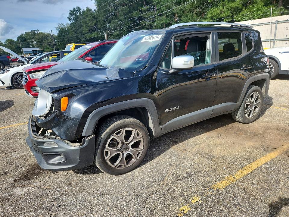 2016 Jeep Renegade მანქანა იყიდება აუქციონზე, vin: ZACCJBDT8GPD35165, აუქციონის ნომერი: 68765606