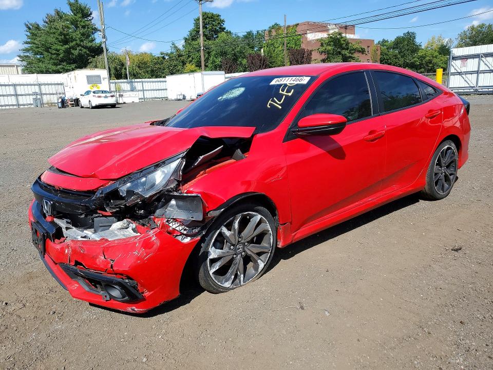 Продаж на аукціоні авто 2020 Honda Civic, vin: 2HGFC2F89LH518247, номер лоту: 68111466