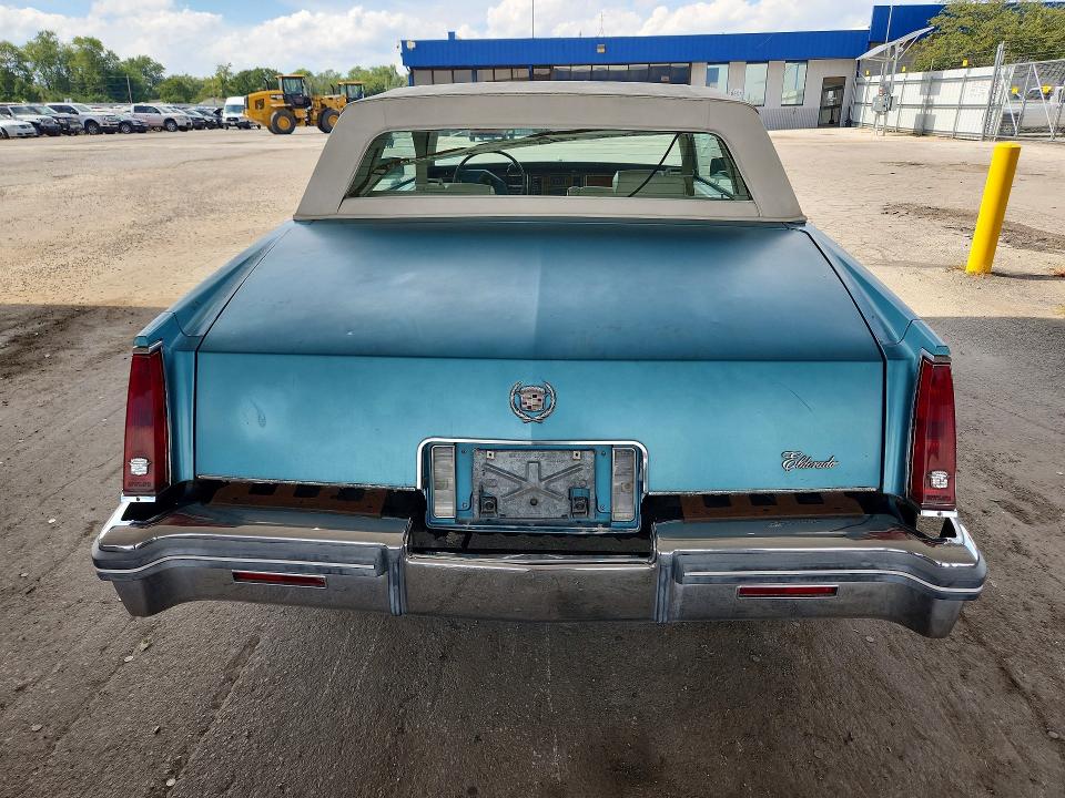 68108036 :رقم المزاد ، 1G6AL5790BE607733 vin ، 1981 Cadillac Eldorado مزاد بيع