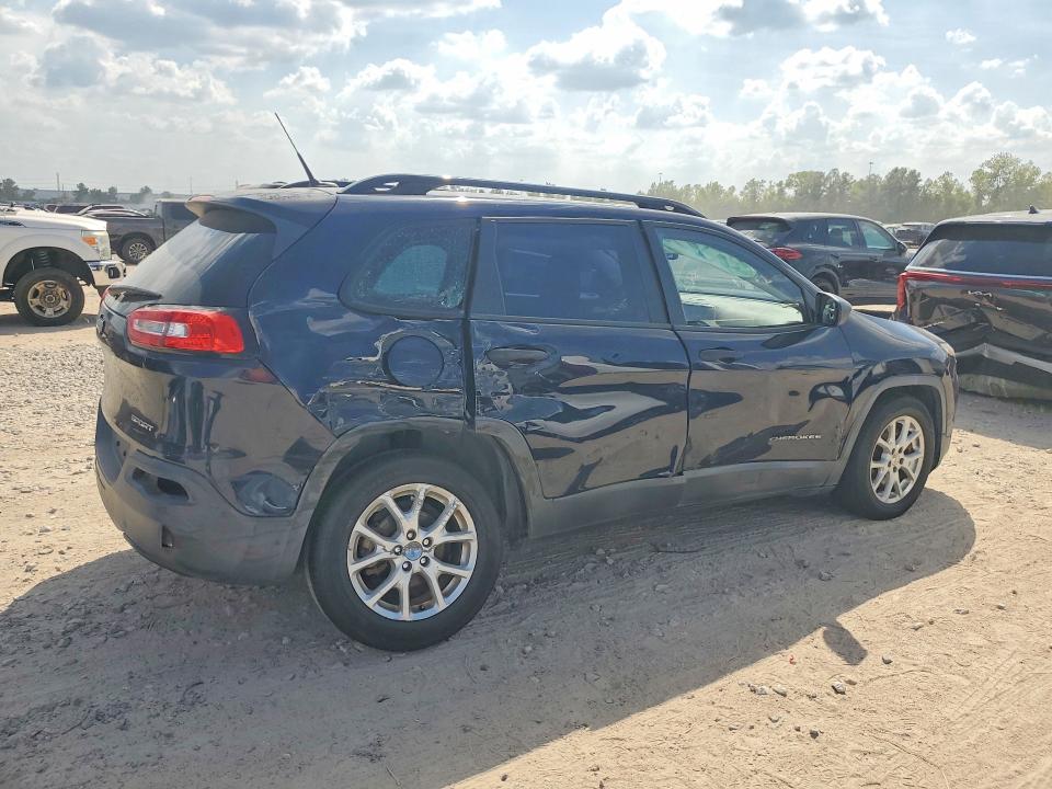 2015 Jeep Cherokee მანქანა იყიდება აუქციონზე, vin: 1C4PJLAB4FW631806, აუქციონის ნომერი: 70371526