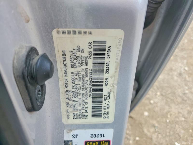 Продаж на аукціоні авто 2010 Toyota Corolla, vin: 1NXBU4EE6AZ183211, номер лоту: 71050266