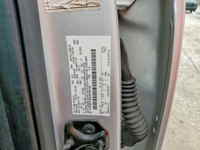Aukcja sprzedaży 2018 Ford F150, vin: 1FTEW1CB9JKC59129, numer aukcji: 68675586