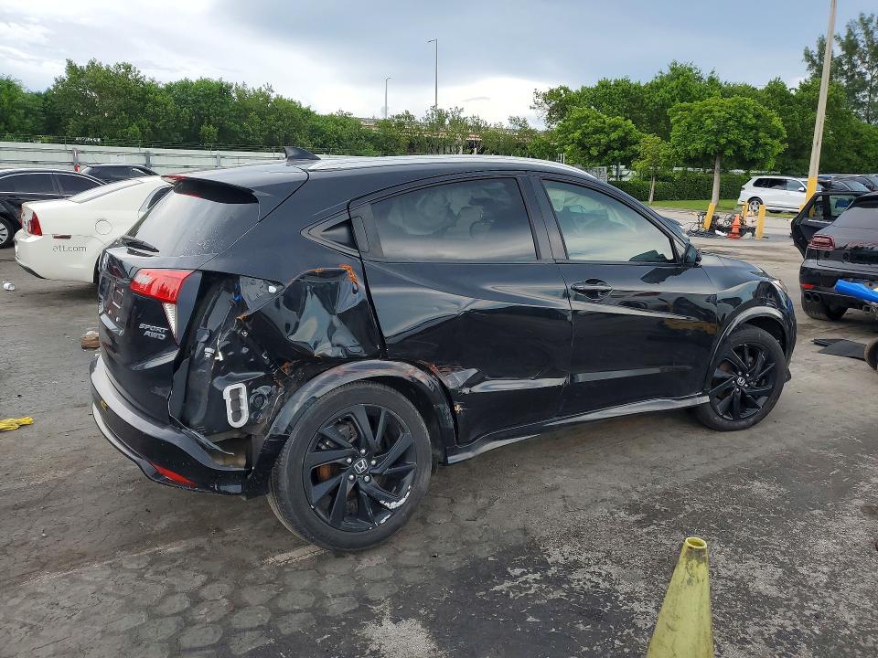 2022 Honda Hr-v მანქანა იყიდება აუქციონზე, vin: 3CZRU6H14NM725630, აუქციონის ნომერი: 67688346