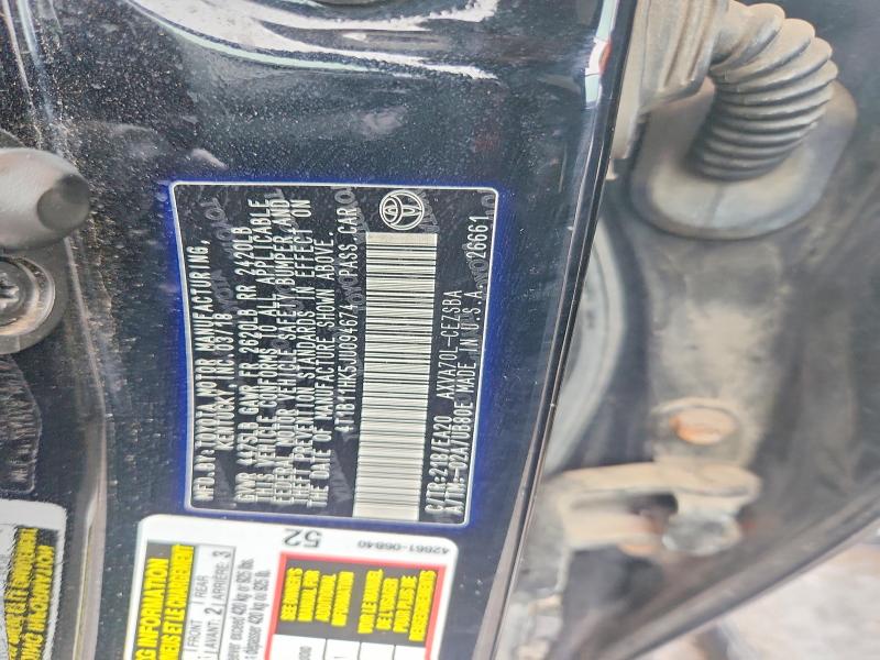 2018 Toyota Camry მანქანა იყიდება აუქციონზე, vin: 4T1B11HK5JU094674, აუქციონის ნომერი: 69736036