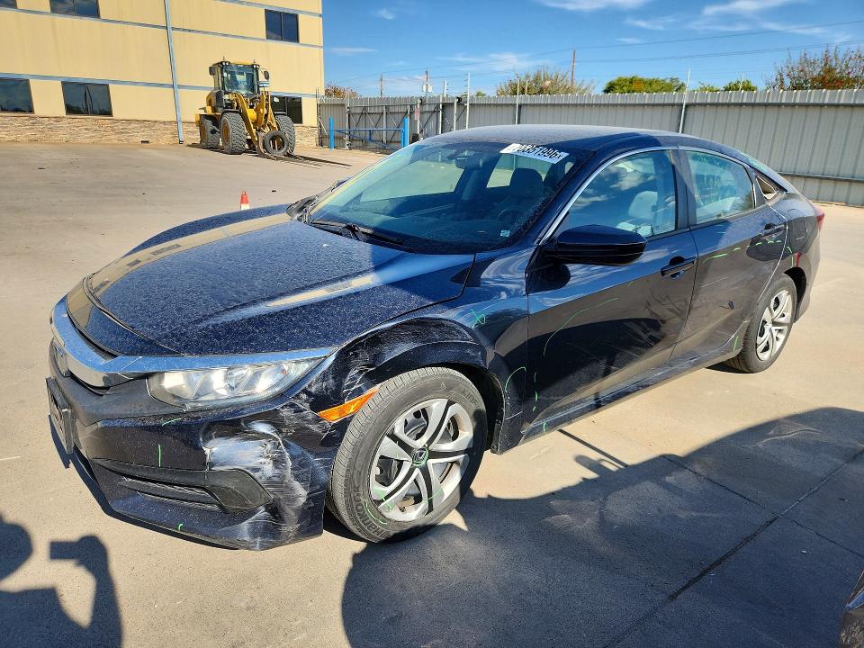 2017 Honda Civic მანქანა იყიდება აუქციონზე, vin: 19XFC2F57HE069366, აუქციონის ნომერი: 70351996