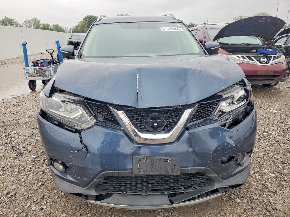 69706956 :رقم المزاد ، 5N1AT2MV7FC780952 vin ، 2015 Nissan Rogue مزاد بيع
