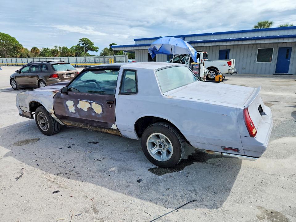Aukcja sprzedaży 1987 Chevrolet Monte Carlo, vin: 1G1GZ11G1HP116759, numer aukcji: 71062306