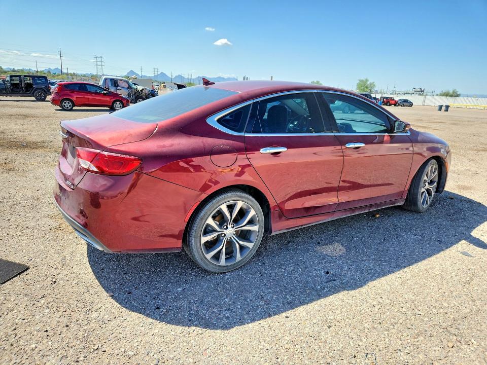 67482206 :رقم المزاد ، 1C3CCCCGXFN623088 vin ، 2015 Chrysler 200 مزاد بيع