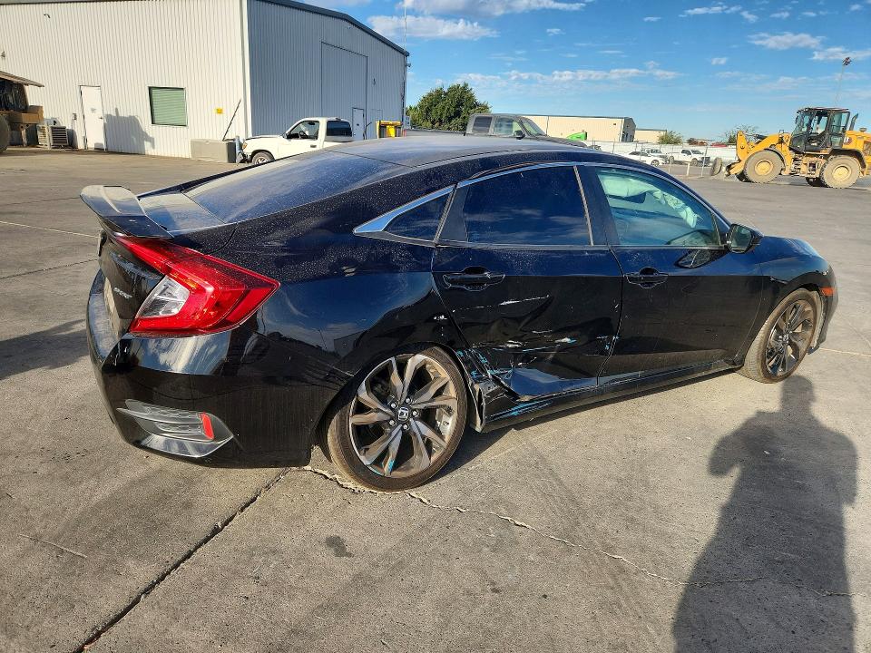 2020 Honda Civic მანქანა იყიდება აუქციონზე, vin: 2HGFC2F80LH528052, აუქციონის ნომერი: 68371586