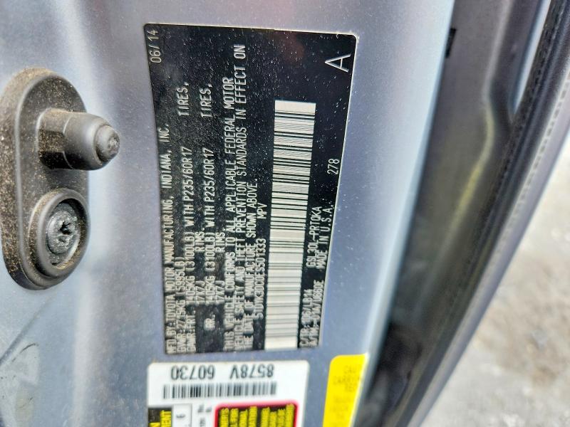 2014 Toyota Sienna მანქანა იყიდება აუქციონზე, vin: 5TDYK3DC0ES501333, აუქციონის ნომერი: 71114866