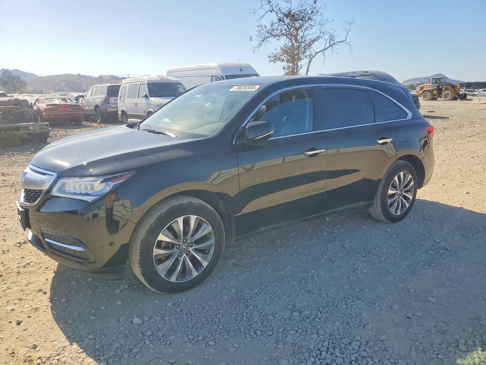 2014 Acura Mdx მანქანა იყიდება აუქციონზე, vin: 5FRYD4H45EB041236, აუქციონის ნომერი: 70026556