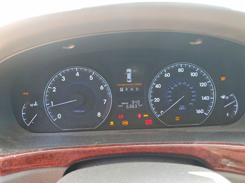 Aukcja sprzedaży 2013 Hyundai Equus, vin: KMHGH4JH0DU072295, numer aukcji: 68838006