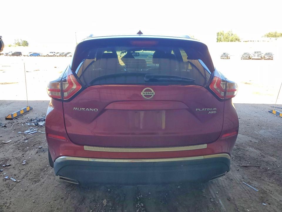 2015 Nissan Murano მანქანა იყიდება აუქციონზე, vin: 5N1AZ2MH8FN252897, აუქციონის ნომერი: 67576296