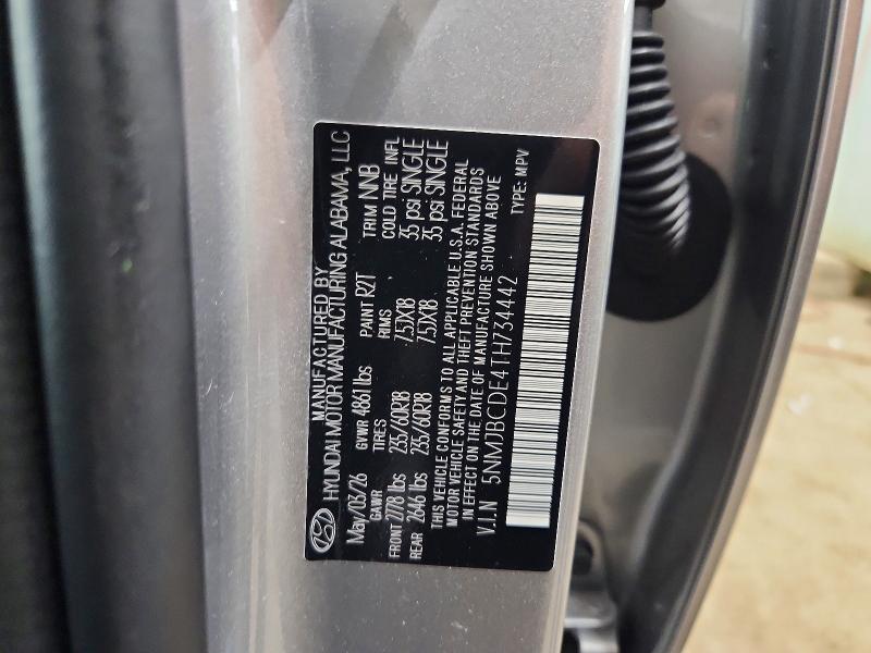 Продажа на аукционе авто 2026 Hyundai Tucson, vin: 5NMJBCDE4TH734442, номер лота: 69773736