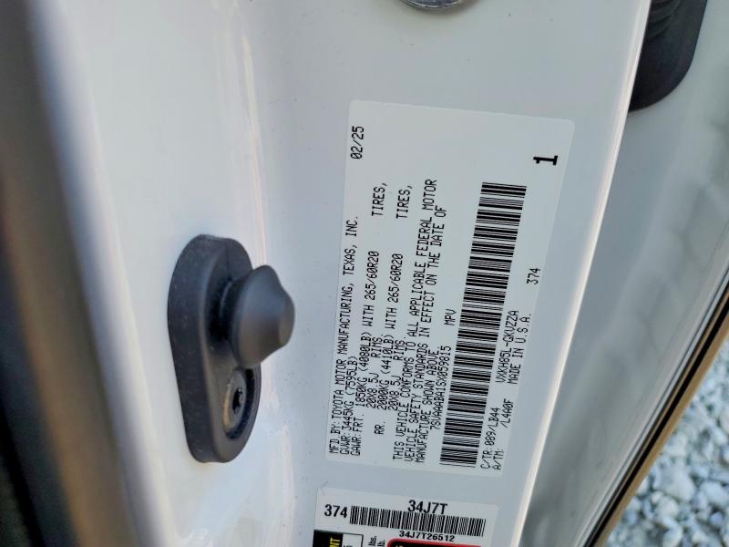 Продаж на аукціоні авто 2025 Toyota Sequoia, vin: 7SVAAABA1SX059815, номер лоту: 67012356