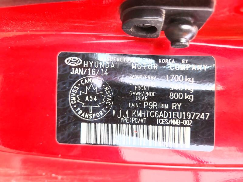 Продаж на аукціоні авто 2014 Hyundai Veloster, vin: KMHTC6AD1EU197247, номер лоту: 68633106